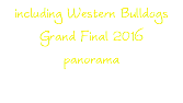 including Western Bulldogs Grand Final 2016 panorama